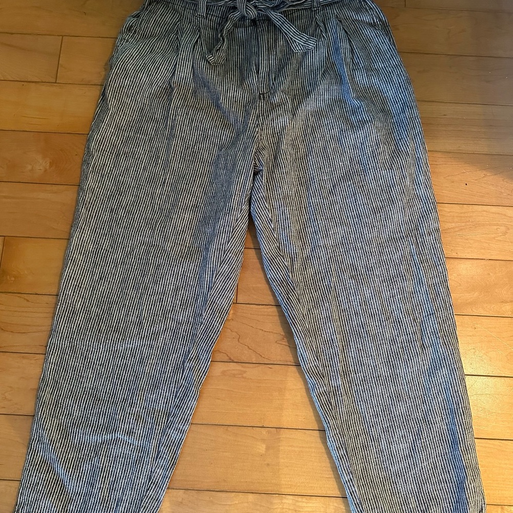 LOFT Gray Chinos Lightweight Relaxed Fit